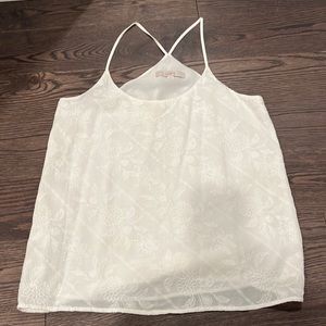 Loft White Camisole